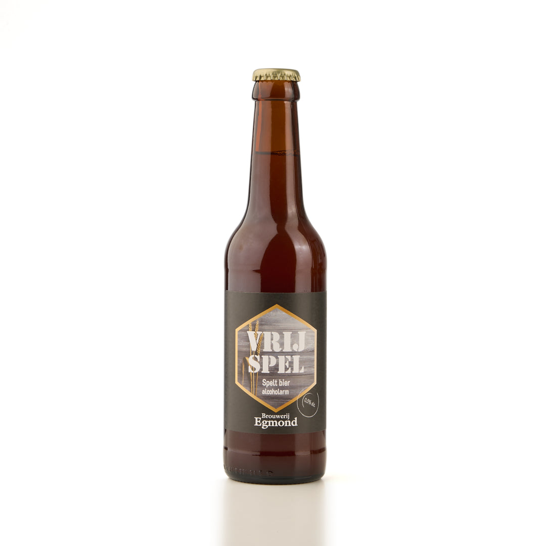 Brouwerij Egmond - Sancti Adalberti Vrij Spel -alcoholarm speltbier 33cl