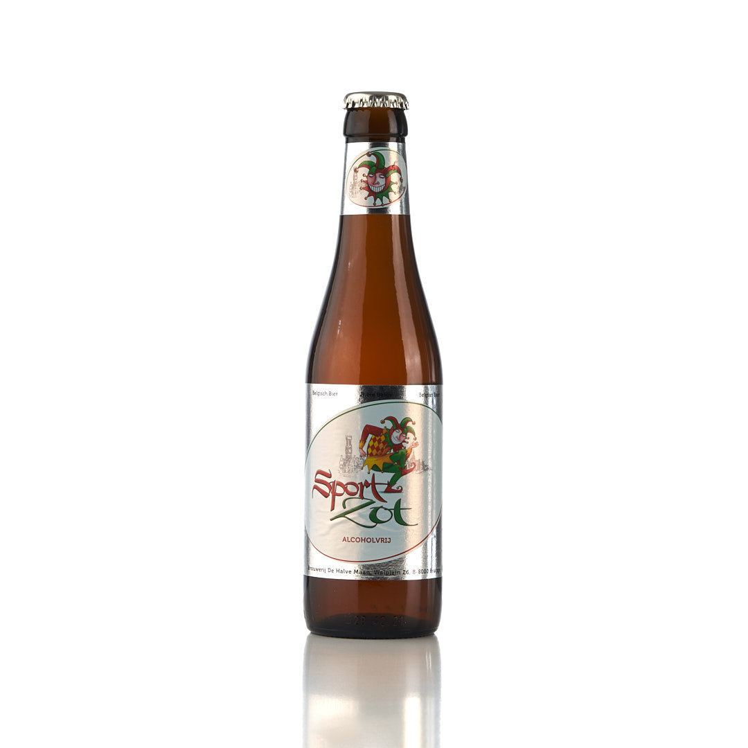 De Halve Maan - Brugse Sportzot  - Alcoholarm - 33 cl