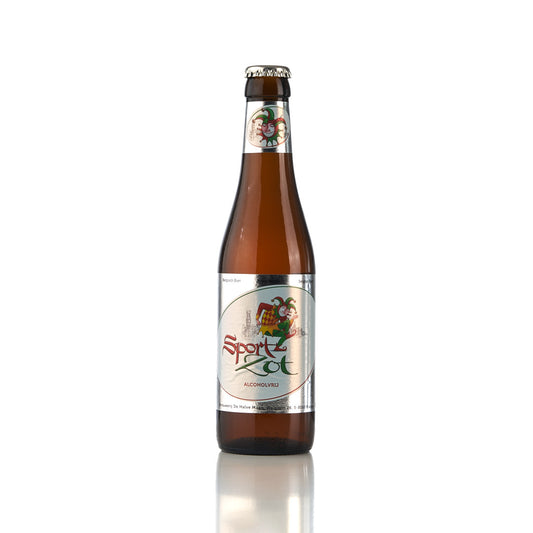 De Halve Maan - Brugse Sportzot  - Alcoholarm - 33 cl